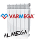 Радиаторы алюминиевые серии Varmega Almega 100/500