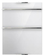 Полотенцесушитель электрический стеклянный "Теплолюкс" Laguna 60x90 (белый сатин)