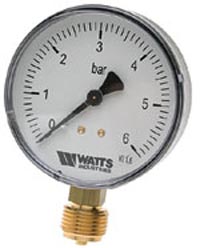 Манометр радиальный MDR Watts 