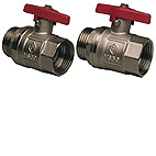 Кран шаровой Uponor 1"НР - ¾"ВР для распределителя H