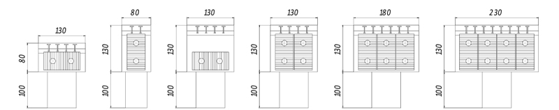 Конвекторы Элегант-мини, Элегант-плюс